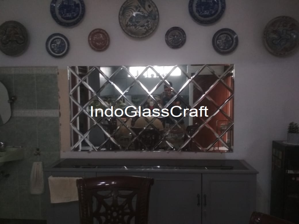 Pengerjaan Cermin Bevel Wajik - Di Yogyakarta - Image 4
