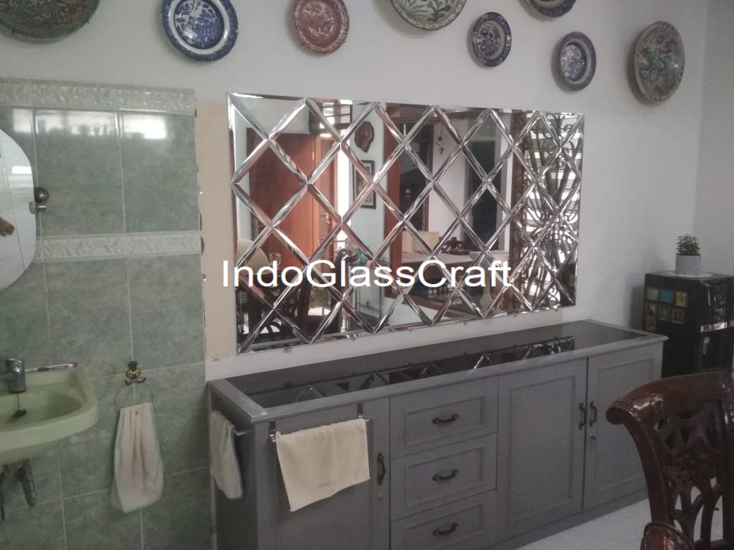 Pengerjaan Cermin Bevel Wajik - Di Yogyakarta - Image 3